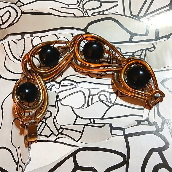 VTG GIVENCHY Chunky Link Bracelet - Picture 2 of 7